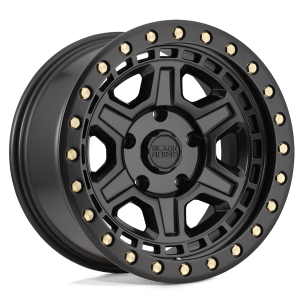 Felga aluminiowa RENO Matte Black W/ Brass Bolts BLACK RHINO