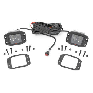 Lampy LED 2" kwadratowe wpuszczane flood Rough Country