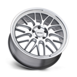 Felga aluminiowa P4C Silver W/ Machined Face & Lip PETROL - 3