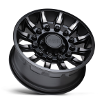 Felga aluminiowa MISSION Matte Black W/ Machined Tinted Spokes BLACK RHINO - 3