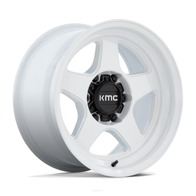 Felga aluminiowa KM728 LOBO Gloss White KMC