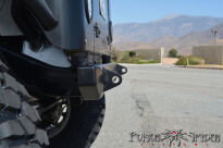 Zderzak tylny BFH II z mocowaniem szekli stalowy POISON SPYDER - Jeep Wrangler TJ - 2