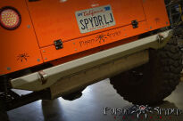 Zderzak tylny BFH II z mocowaniem szekli stalowy POISON SPYDER - Jeep Wrangler TJ - 3