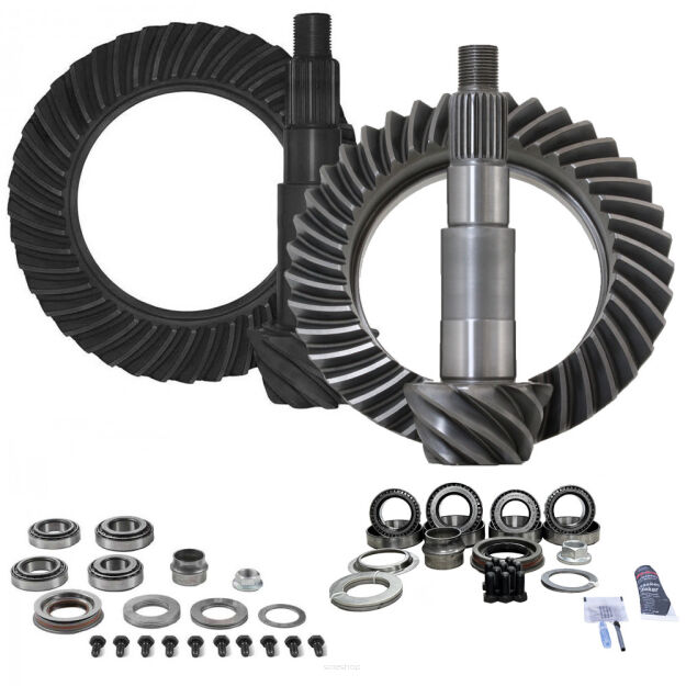 Przełożenia mostu zestaw przód i tył 4.56 Dana 30/35 Revolution Gear