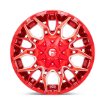 Felga aluminiowa D771 Twitch Candy RED Milled Fuel - 3