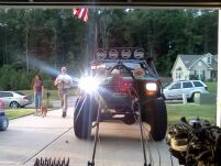 Reflektory przednie JW Speaker 8900 Evoulution 7''x 5'' Czarne - Jeep Cherokee XJ - 2