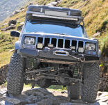 Reflektory przednie JW Speaker 8900 Evoulution 7''x 5'' Czarne - Jeep Cherokee XJ - 7