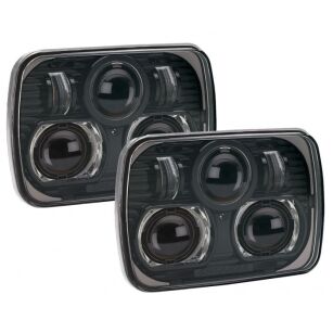 Reflektory przednie JW Speaker 8900 Evoulution 7''x 5'' Czarne - Jeep Cherokee XJ