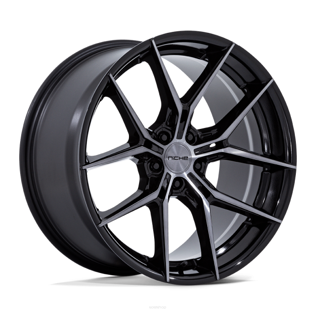 Felga aluminiowa NC279 PRODIGY 5 Gloss Black Dark Tinted Clear NICHE ROAD WHEELS