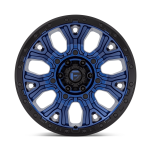 Felga aluminiowa D827 TRACTION Dark Blue W/ Black Ring FUEL - 3