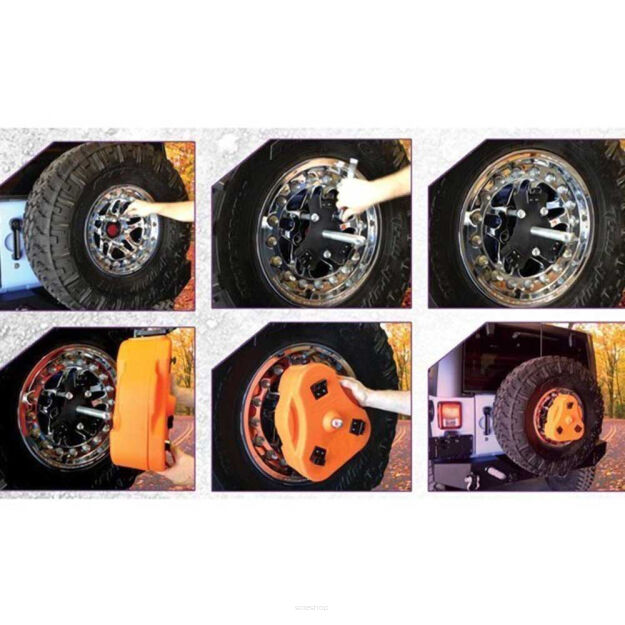 Zestaw montażowy do uchwytu pojemnika Cam Can Daystar