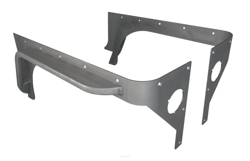 Narożniki ochronne z nadkolami wycięte tylne aluminiowe POISON SPYDER - Jeep Wrangler TJ