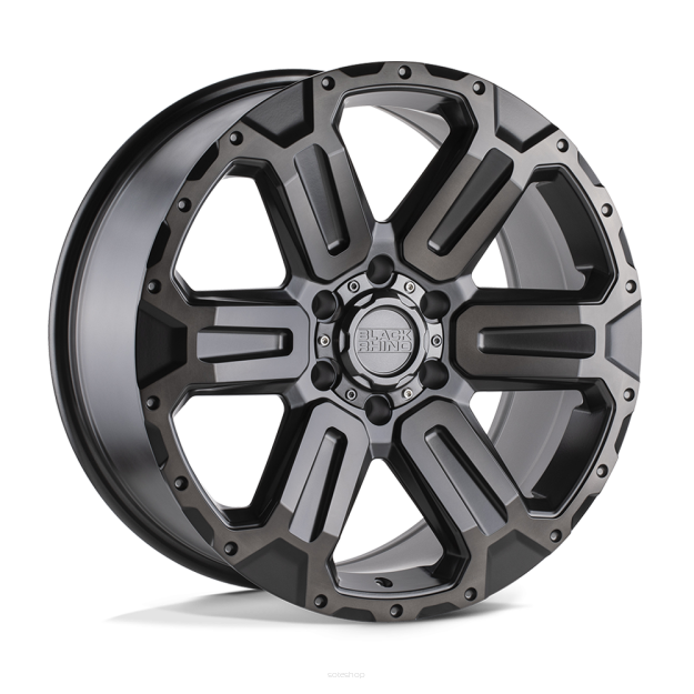 Felga aluminiowa WANAKA Matte Gunmetal W/ Brushed Face & Gunmetal Tint BLACK RHINO