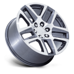 Felga aluminiowa PR203 Gunmetal Machined PERFORMANCE REPLICAS - 2