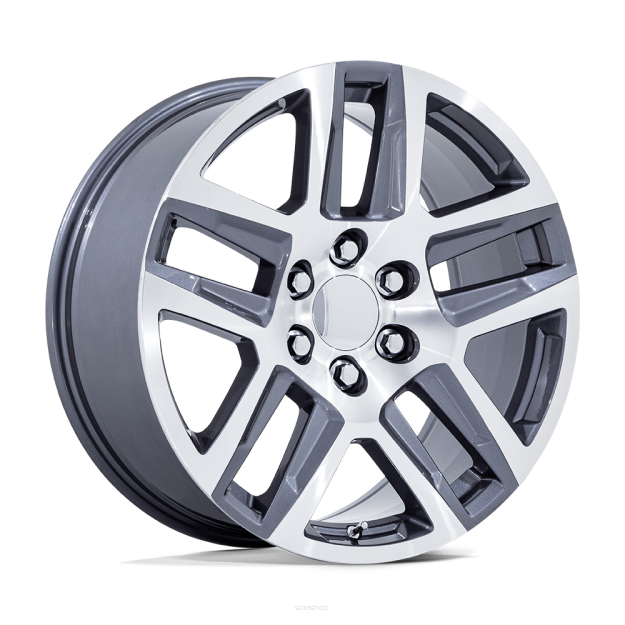 Felga aluminiowa PR203 Gunmetal Machined PERFORMANCE REPLICAS