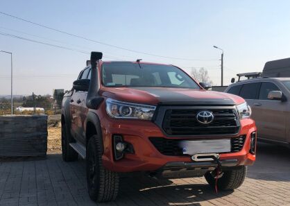 Toyota Hilux Revo Rocco / Dakar 2018-2020 płyta montażowa wyciągarki
