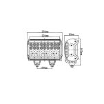 Panel LED 108W quad - 3