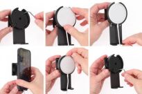 Uchwyt do oryginalnej ładowarki indukcyjnej MagSafe dla Apple iPhone 12 Mini z dolną podporą - 5