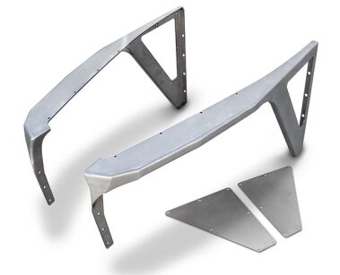 Nadkola przednie wąskie stalowe POISON SPYDER - Jeep Wrangler TJ