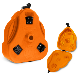 Pojemnik na akcesoria Cam Can pomarańczowy DAYSTAR