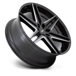 Felga aluminiowa S267 DIRTY DOG Glossy Black Milled DUB - 3