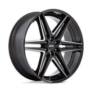 Felga aluminiowa S267 DIRTY DOG Glossy Black Milled DUB
