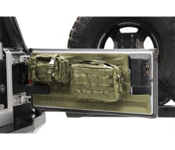 Pokrowiec klapy tylnej Smittybilt G.E.A.R. oliwkowy - Jeep Wrangler JK