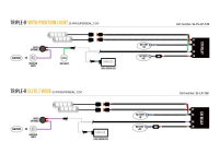 Zestaw dwóch lamp LAZER TRIPLE-R 750 Elite (Gen2) z systemem montażu w fabrycznym grillu - Renault Trafic (2023 -) - 6