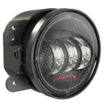 Lampy przeciwmgielne LED okrągłe black 4