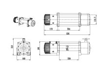 Wyciągarka elektryczna Husar Winch 10000 LBS 24V lina syntetyczna - 6