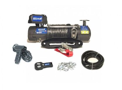 Wyciągarka elektryczna Husar Winch 10000 LBS 24V lina syntetyczna