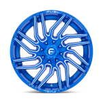 Felga aluminiowa D774 TYPHOON Anodized Blue Milled FUEL - 2