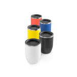 Kubek turystyczny z pokrywką Glacier Stainless Doppio 192ml niebieski GSI - 4