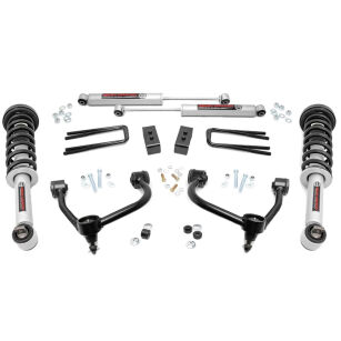 3" Rough Country Bolt-On Lift Kit - Ford F150 4WD 14-19