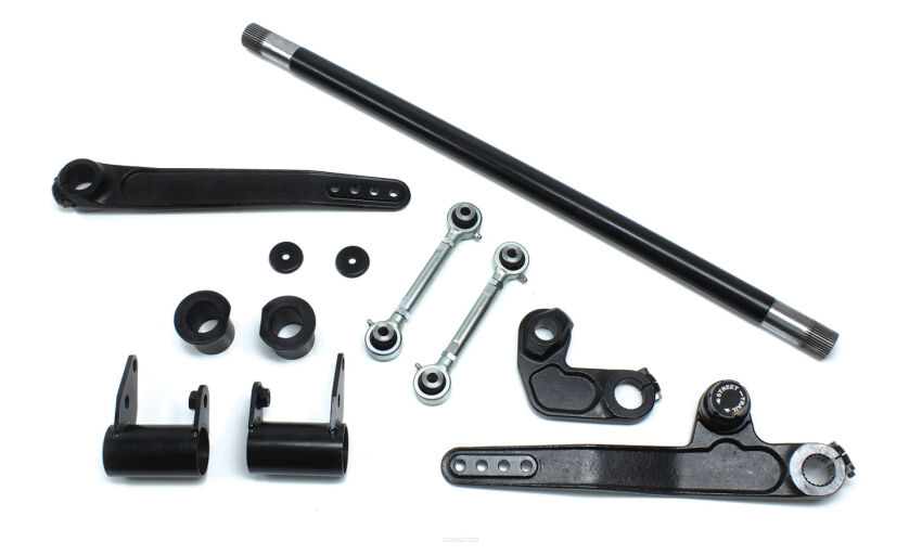 Regulowany zestaw łączników stablizatora Single Rate lift 4-6'' Teraflex - Jeep Wrangler JK 07-18