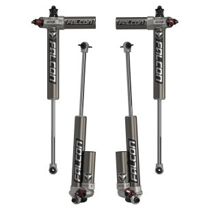 Zestaw amortyzatorów Falcon 3.3 Fast Adjust Piggyback lift 3-4,5'' TeraFlex - Jeep Wrangler JK 07-18 2 Doors