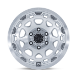 Felga aluminiowa BR026 CONGO Gloss Silver W/ Machined Face BLACK RHINO - 3