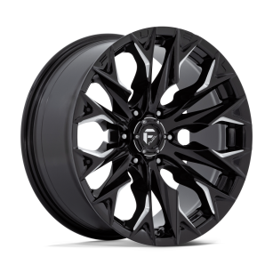 Felga aluminiowa D803 FLAME Gloss Black Milled FUEL