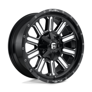 Felga aluminiowa D620 HARDLINE Gloss Black Milled FUEL