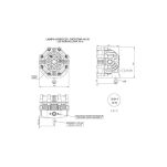 Lampa robocza 12/24V 40W LRD 2137 - 2