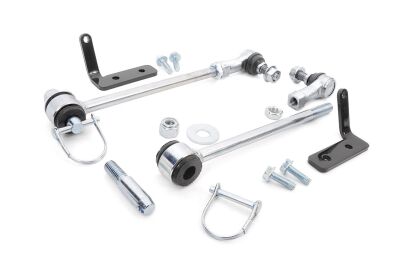 Łączniki stabilizatora przednie rozpinane Rough Country - Lift 3,5" - 6" - Jeep Wrangler JK