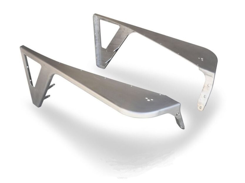 Nadkola błotniki przednie stalowe POISON SPYDER - Jeep Wrangler TJ