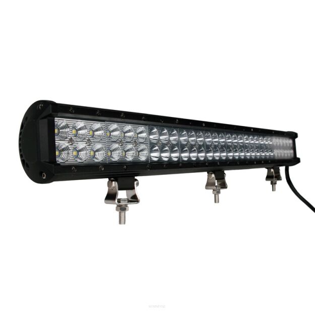 Light bar - double row - bottom bracket, 180W 28