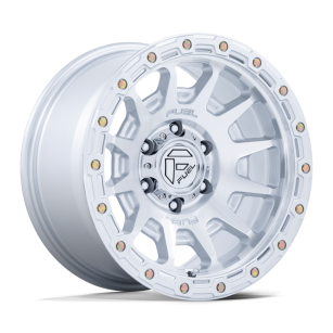 Felga aluminiowa FC884 FORTRESS Gloss Silver W/ Machined Face FUEL