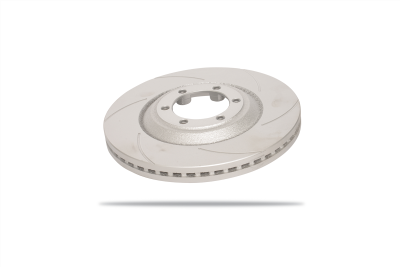 Pedders Slotted Geomet Coated Rotor