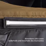 Namiot dachowy Vickywood Mighty Oak Light / Grafitowo - Piaskowy - 5