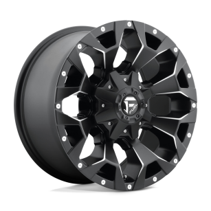 Felga aluminiowa D546 ASSAULT Matte Black Milled FUEL