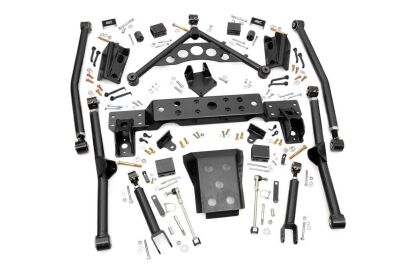 4" Rough Country Long Arm Upgrade Kit Pro Zawieszenie - Jeep Grand Cherokee WJ WG