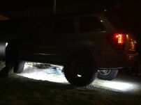 Lampa LED A-Series Czerwony Rigid - 4