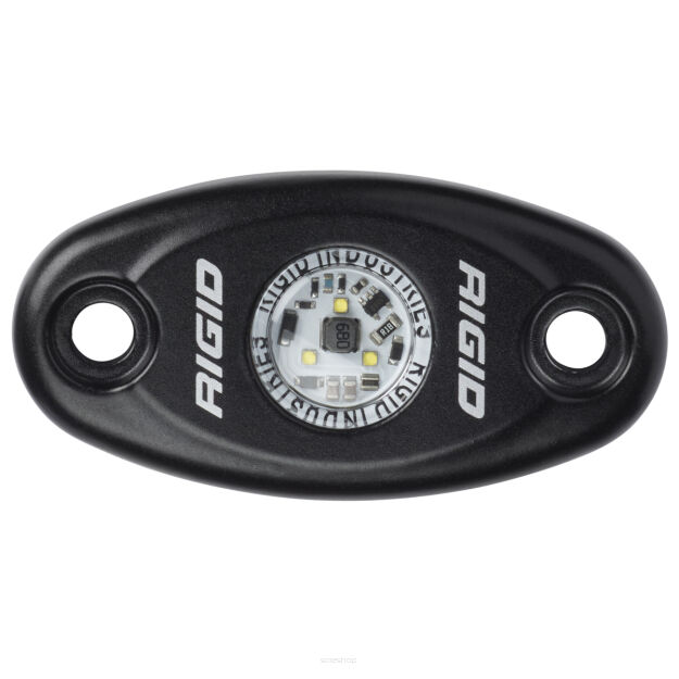 Lampa LED A-Series Czerwony Rigid